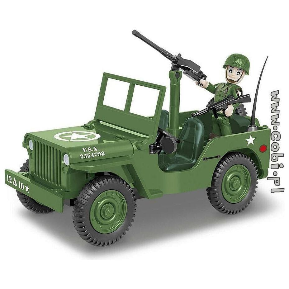 COBI World War II - Willys MB 1/4 Ton 4x4 (91 Pieces)