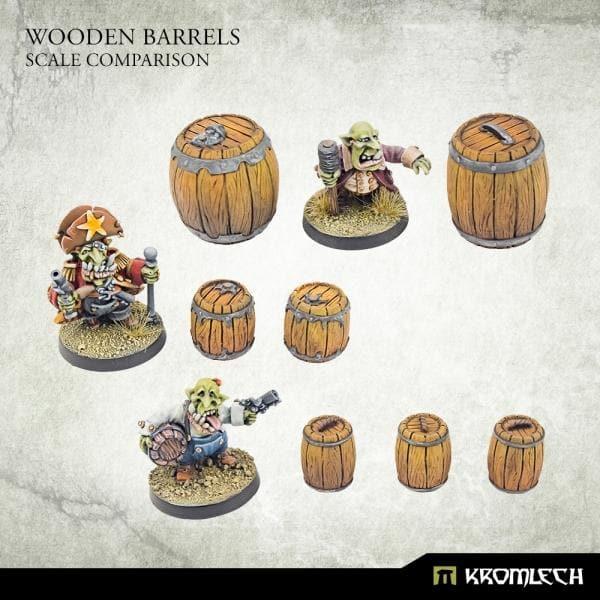 KROMLECH Wooden Barrels (8)