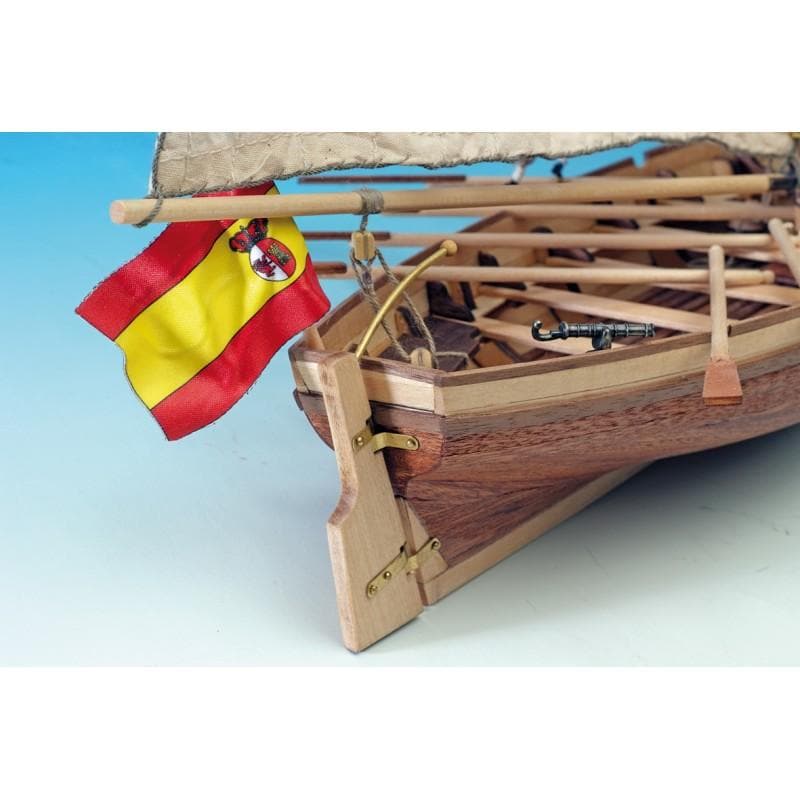 ARTESANIA LATINA 1/25 San Juan Nepomuceno's Jollyboat Woode