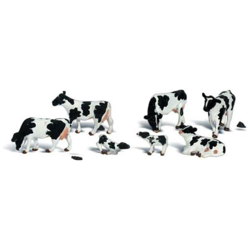 WOODLAND SCENICS HO Holstein Cows