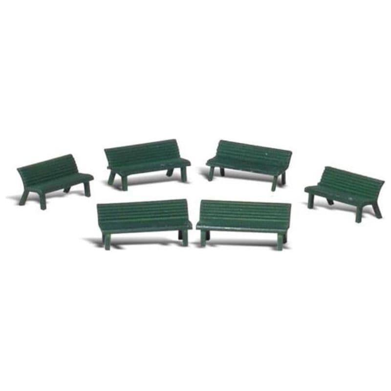 WOODLAND SCENICS HO Park Benches