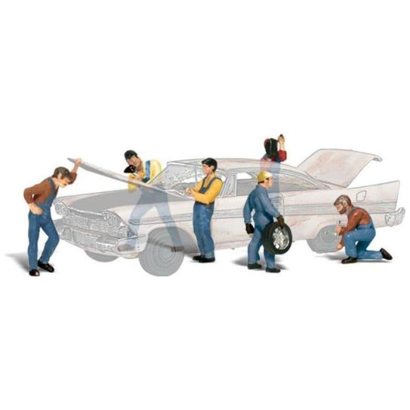 WOODLAND SCENICS HO Auto Mechanics