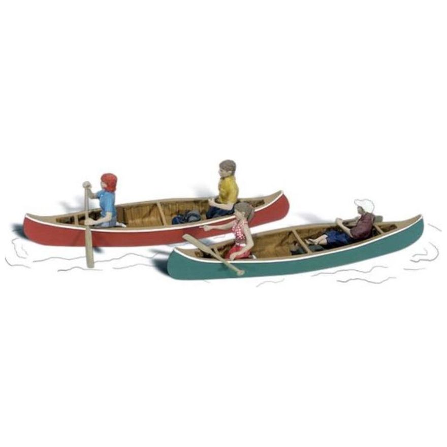 WOODLAND SCENICS HO Canoers