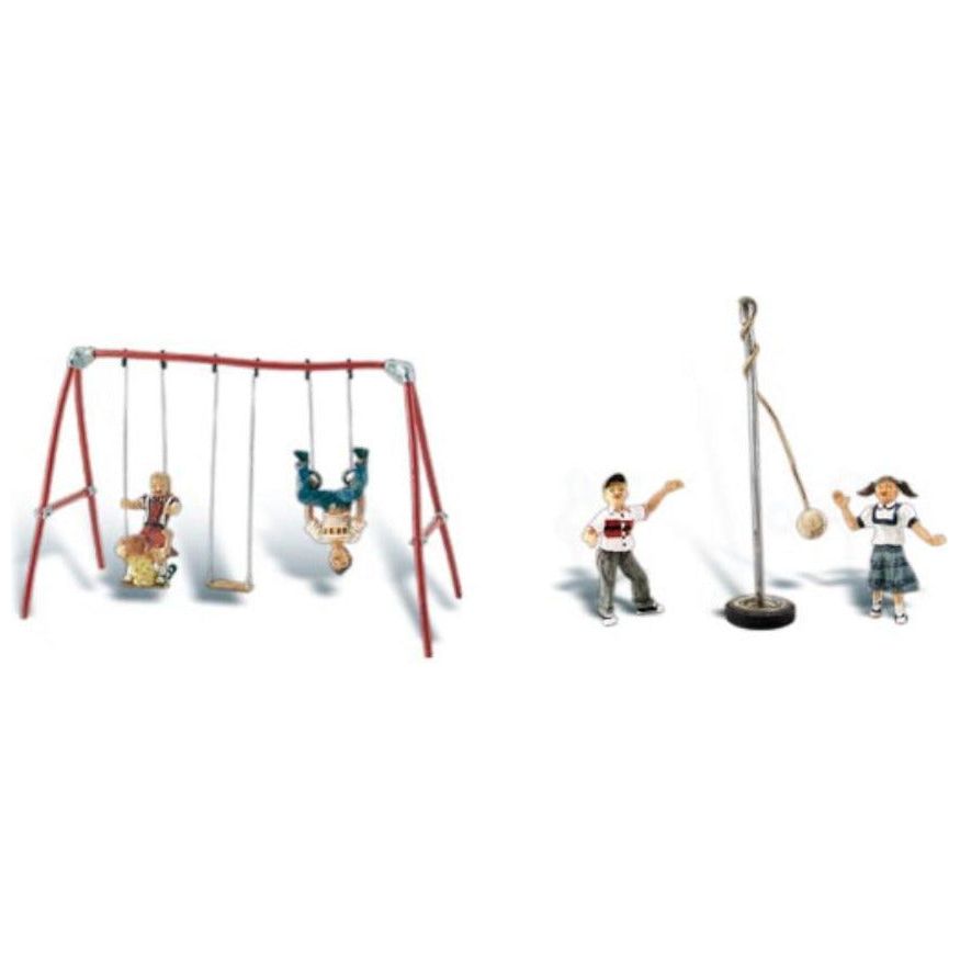 WOODLAND SCENICS HO Playground Fun