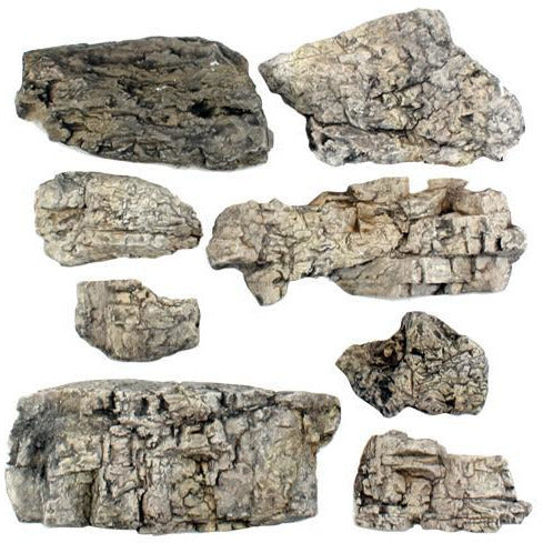 WOODLAND SCENICS Faceted Ready Rocks