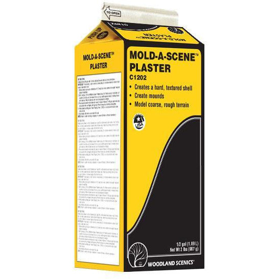 WOODLAND SCENICS Mold-A-Scene Plaster 1/2 Gal 1.8 Lt