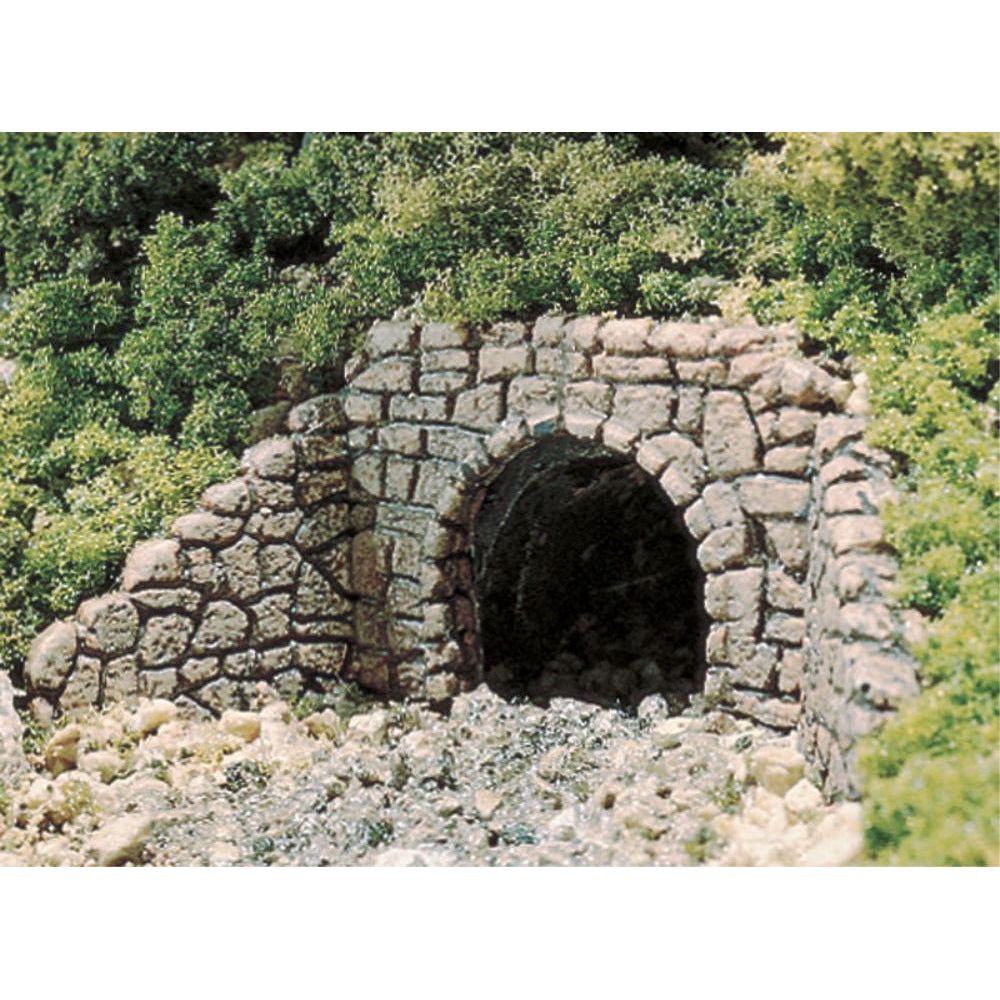 WOODLAND SCENICS HO Culvert Random Stone 2ea