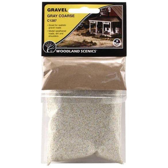 WOODLAND SCENICS Coarse Gray Gravel