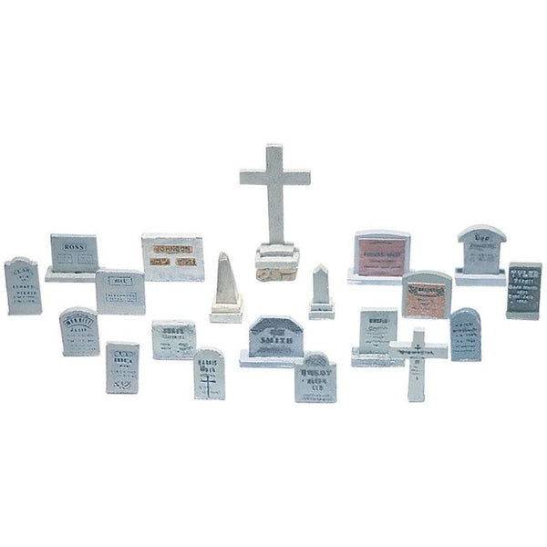 WOODLAND SCENICS 20 Tombstones SC Details