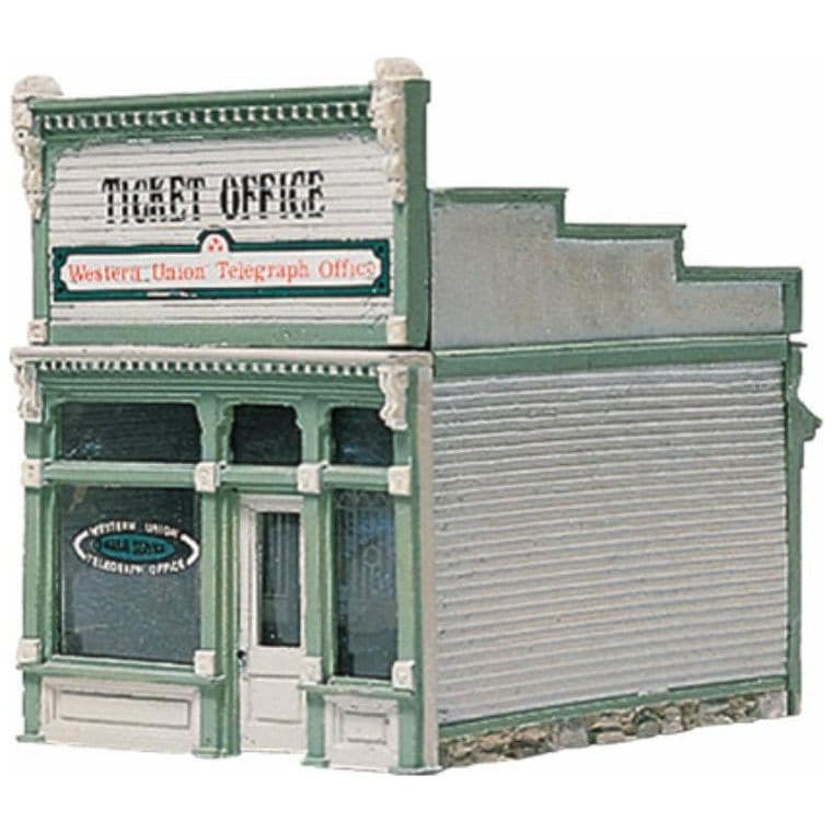 WOODLAND SCENICS HO Ticket Office (Kit)