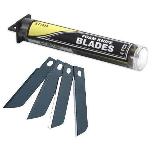 WOODLAND SCENICS Foam Knife Blades 4/Pkg 2" Ea