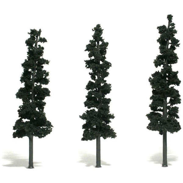 WOODLAND SCENICS 7-8" Real Pine 3/Pk