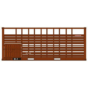 SDS MODELS HO VR 20' MC Cattle Container Pack D