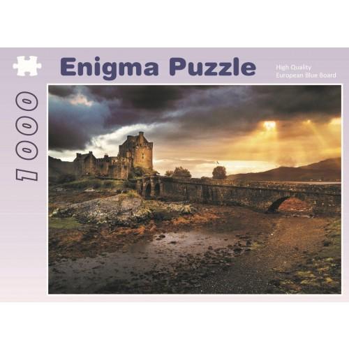 ENIGMA 1000 Piece Jigsaw Eilean Donan Castle Scotland