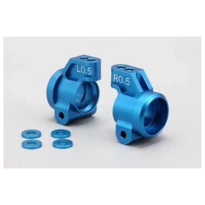 YOKOMO Aluminum Rear Hub Carrier (Toe-in 0.5) (BM-415R05)