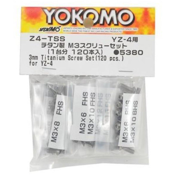 YOKOMO Titanium M3 Screw Set
