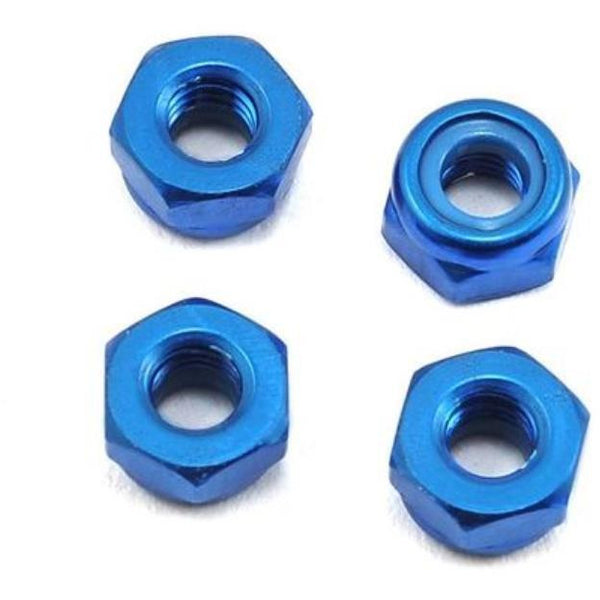 YOKOMO Aluminum Lock Nut(Thin/Blue)3mm ( ZC-N3AB )
