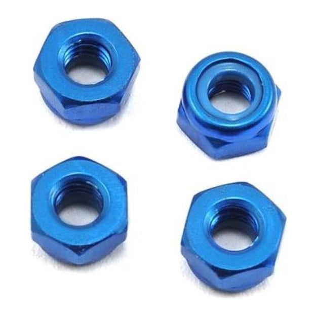 YOKOMO Aluminum Lock Nut(Thin/Blue)3mm ( ZC-N3AB )