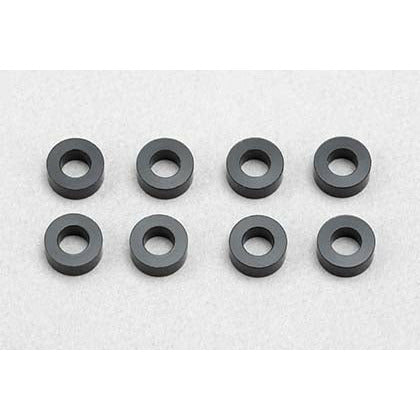 YOKOMO 3 x6 x2.5mm Aluminum Shim(8pcs Black)