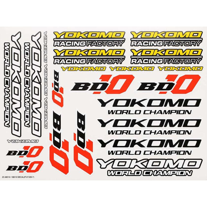YOKOMO Logo Decal for BD10