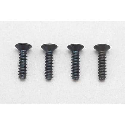 YOKOMO 2x8mm Flat Head Tapping Hex Screw (4)